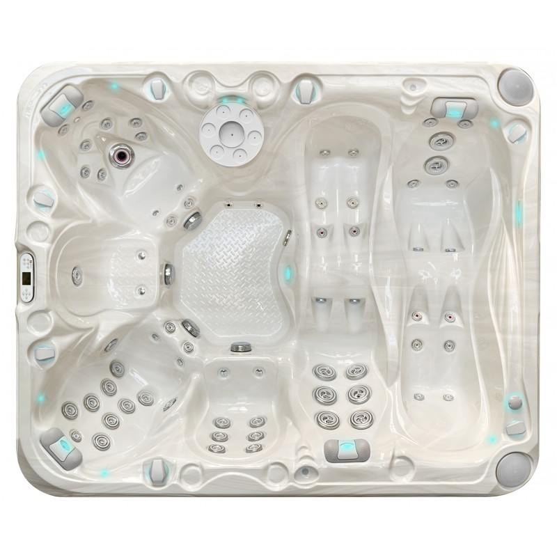 SPA / JACUZZI DESIRE 68 JETS ( 2 MOTORES MASSAGENS, 1 BOMBA AR MASSAGEM E 1 BOMBA FILTRAR) SIGNATURE COLECTION