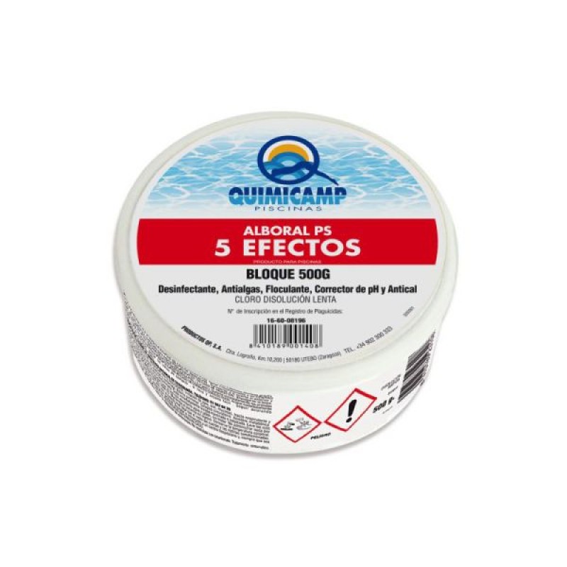 ALBORAL PS 5 EFEITOS BLOCO 500G 0,5KG