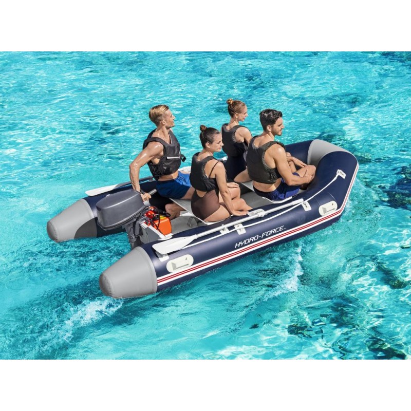 Barco Insuflável Bestway® Hydro-Force™ Mirovia Pro para 4 Pessoas com 2 Remos
