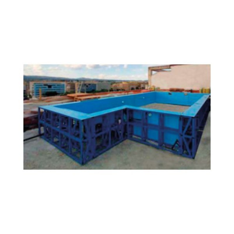 PAINEL DE AÇO PARA PISCINA ESTRUTURA EVO 1,24 m / l