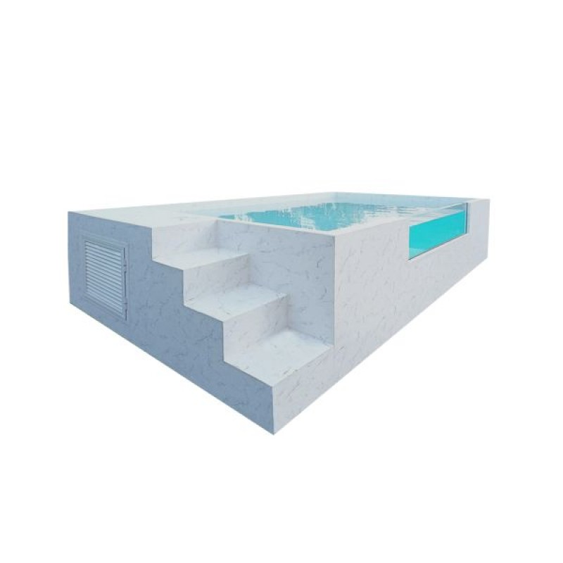 PISCINA COMPACTA DE AÇO - 230