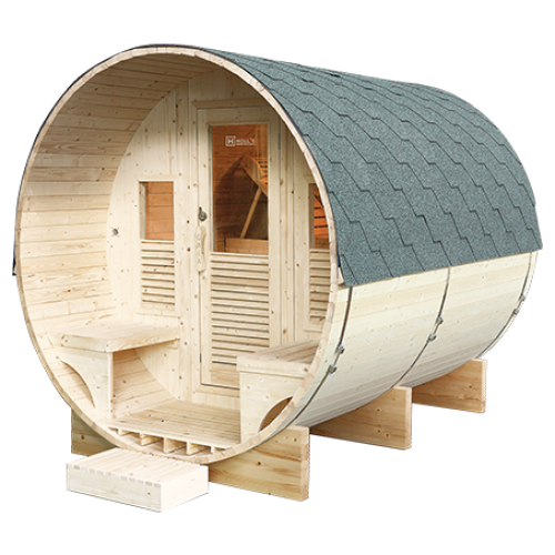 SAUNA DE EXTERIOR - GAÏA LUNA 6 LUGARES